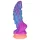 OgazR - glow-in-the-dark dragon dildo - 22 cm (purple-pink)