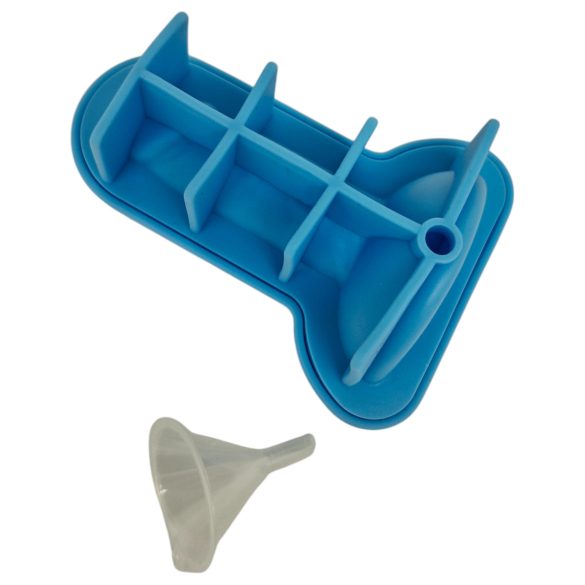 Blue Novelty Ice Cube Tray - Fun Shape Mold