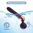Curved Black Wireless Massager Vibrator
