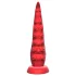 Suction Cup Octopus Tentacle Vibrator with Remote (Red)