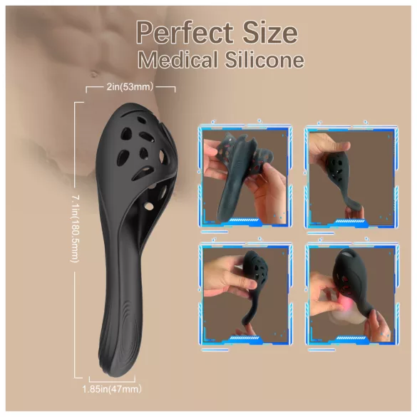 Biu-Biu - Black Penis Vibrator