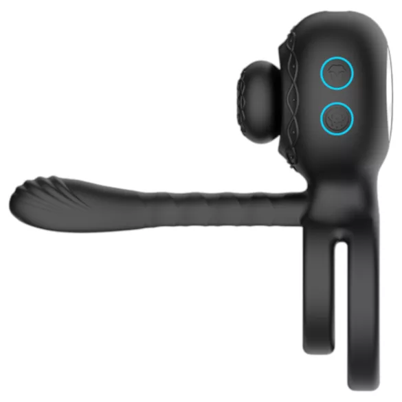 Biu-Biu - Couples Vibrator with Ring (Black)