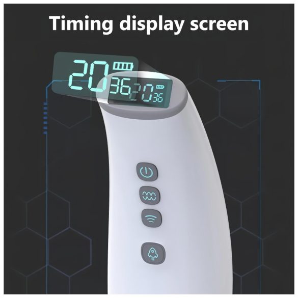 Lonely - Suction & Warming Masturbator with Sound Effects (White)