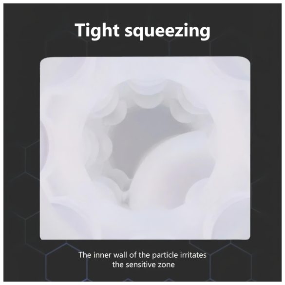 Lonely - Suction & Warming Masturbator with Sound Effects (White)