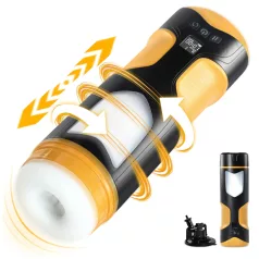 Lonely - Rotating & Thrusting Masturbator (Black)