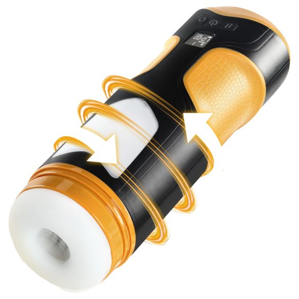 Lonely - Rotating & Thrusting Masturbator (Black)