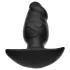 Kangvo - large black magnetic inflatable fantasy dildo