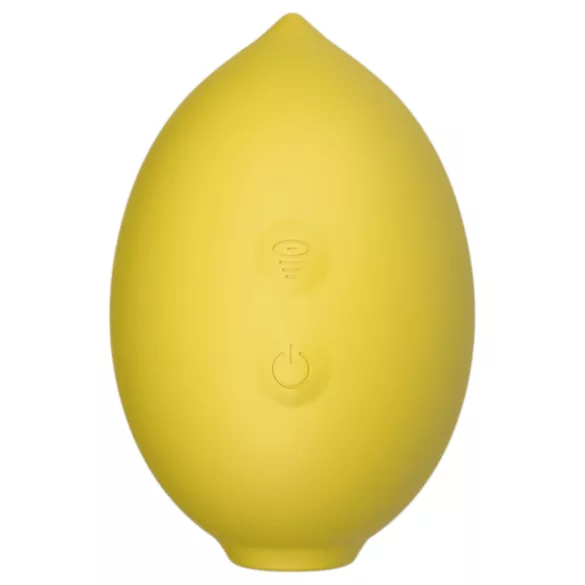 Lemon Squeeze - lemon-shaped clitoral suction vibrator (yellow)