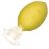 Lemon Squeeze - lemon-shaped clitoral suction vibrator (yellow)