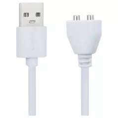   Pleasure Charge Loveline - magnetic USB charging cable (white)