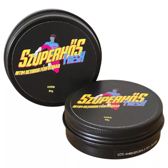 Superhero Fresh - Intimate Cream Deodorant for Men (60 g)