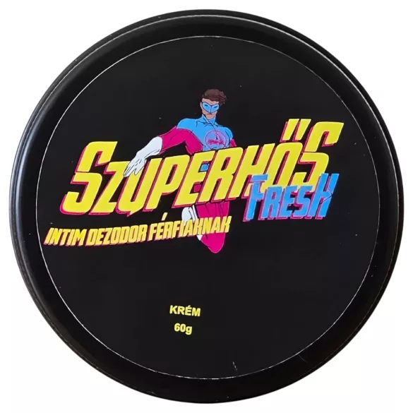 Superhero Fresh - Intimate Cream Deodorant for Men (60 g)
