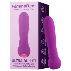 FemmeFunn Ultra Bullet - Premium Vibrator Wand (Purple)