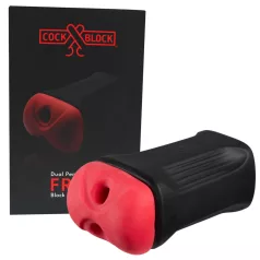 CockBlock - FROT double masturbator (black)