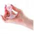 NS Novelties - Transparent Anal Plug - S (Pink)