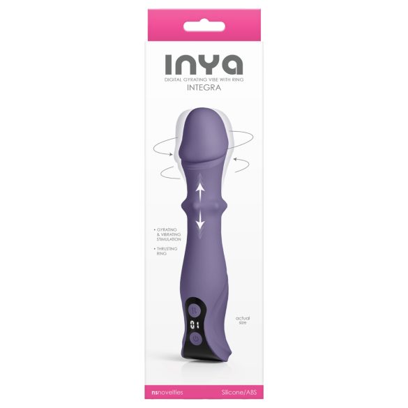 NS Novelties - Thrusting, Rotating Vibrator (Purple)
