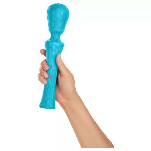 FemmeFunn Ultra Wand XL - Premium Massaging Vibrator (Turquoise)