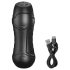 AlvUp - Vibrating Suction Masturbator (Black)