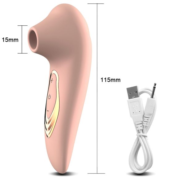 AlvUp - Air Wave Clitoral Vibrator (Pink)