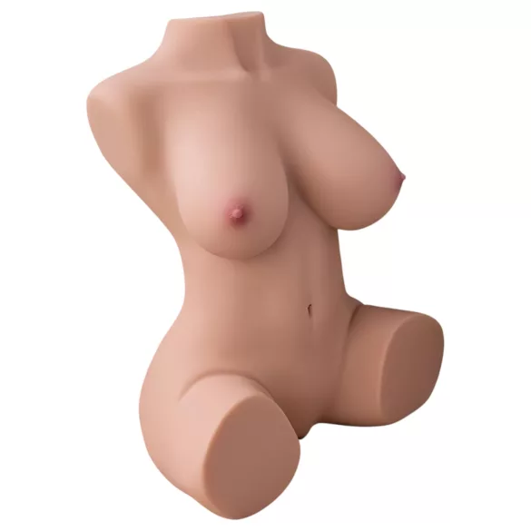 XISE Dania - Lifelike Torso Masturbator with Thrusting Feature (Natural)