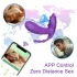 AlvUp - App-controlled wearable vibrator (purple)