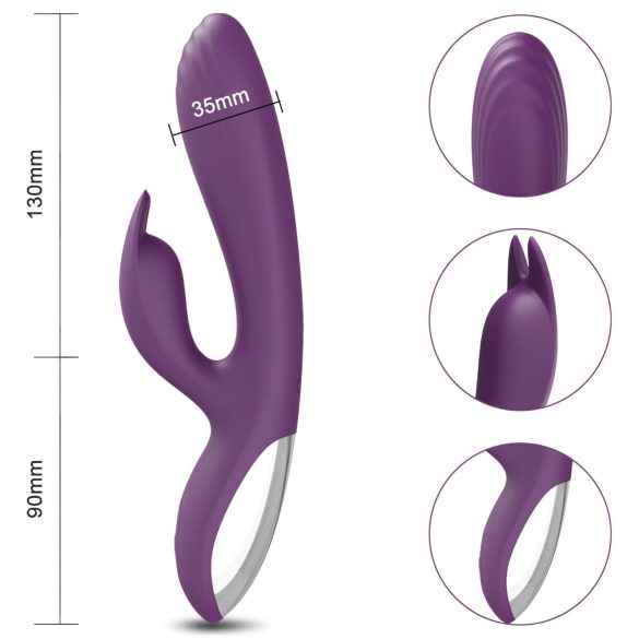 AlvUp - Bunny G-Spot Vibrator (Purple)
