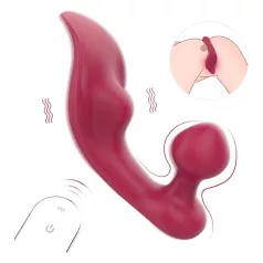 Sex HD Chomper - Clitoral & Anal Vibrator (Red)