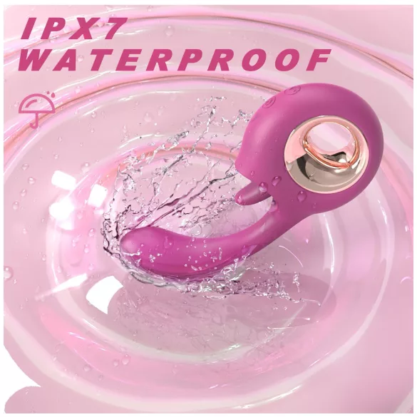 Sex HD - licking and G‑spot vibrator (red)
