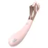 Sex HD - rechargeable, splashproof vibrator with stimulation wheel (pink)