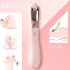 Sex HD - rechargeable, splashproof vibrator with stimulation wheel (pink)