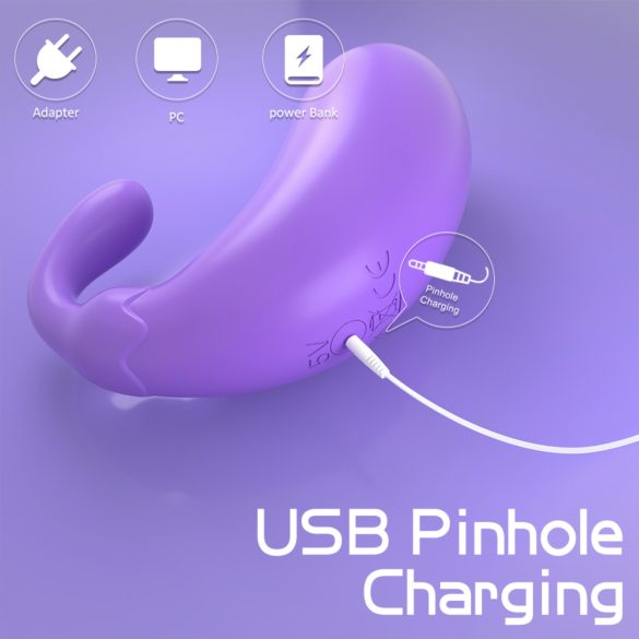 Sex HD - Eggplant-Shaped Vibrating Egg (Purple)