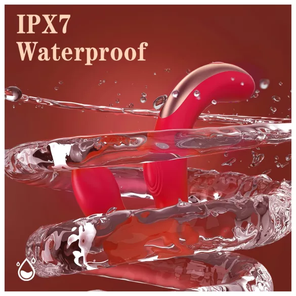 SEX HD Genie - G-Spot and Clitoral Vibrator (Red)