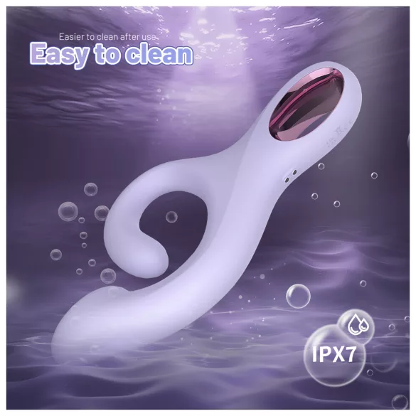 Sex HD - clitoral-arm G-spot vibrator (purple)