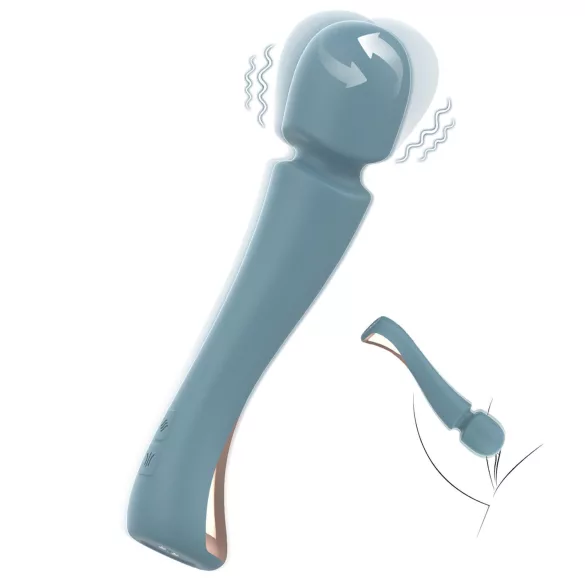 SEX HD Dancer - Massaging Vibrator (Turquoise)