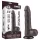 Lovetoy Sliding-Skin - Dual-Layer Testicle Dildo - 20cm (Brown)