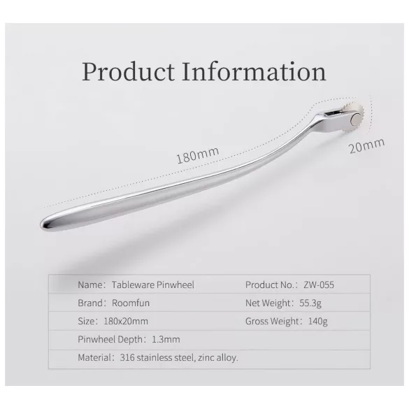 Roomfun - Wartenberg Wheel (silver)