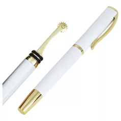 Roomfun - pen-shaped Wartenberg wheel (white)