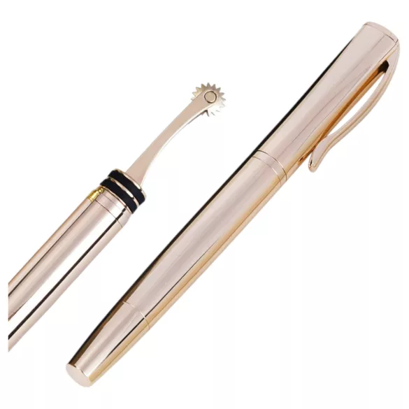 Roomfun - pen-shaped Wartenberg wheel (gold)