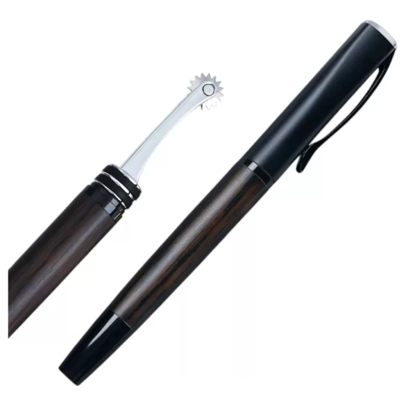 Roomfun - pen-shaped Wartenberg wheel (black)
