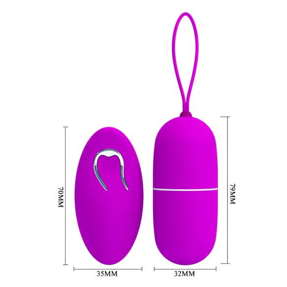 Pretty Love Arvin - Wireless Vibrating Egg (Pink)