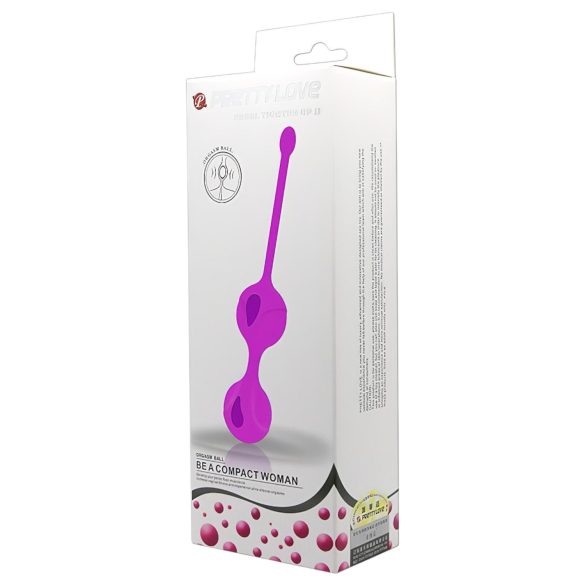Pretty Love Kegel Up II - Geisha Ball Duo (Purple)