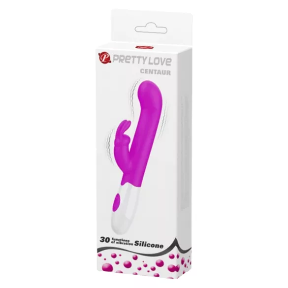 Pretty Love Centaur - rabbit-style G-spot vibrator with clitoral arm (pink)