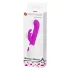 Pretty Love Centaur - rabbit-style G-spot vibrator with clitoral arm (pink)
