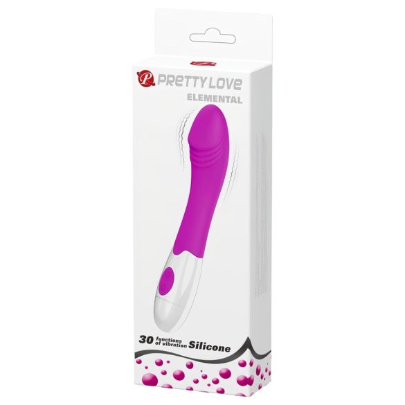 Pretty Love Elemental - G-Spot Vibrator (Purple)