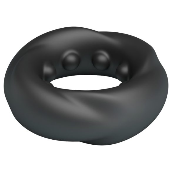 Crazy Bull - Vibrant Black Penis Ring