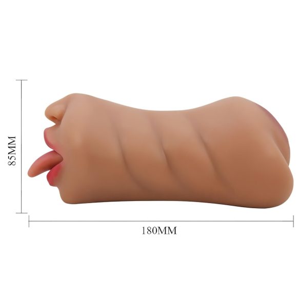 Crazy Bull - Mouth & Pussy Stroker (Natural)