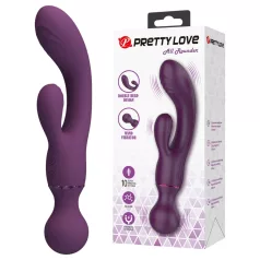   Pretty Love All Rounder - double-headed G-spot and clitoral vibrator (purple)