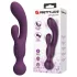 Pretty Love All Rounder - double-headed G-spot and clitoral vibrator (purple)