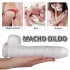Sex HD Martin - Realistic Suction Cup Dildo with Testicles (White)