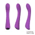 Sex HD Sunshine - rechargeable, ribbed G-spot vibrator (purple)